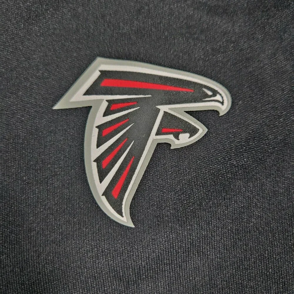 Mens Nike Dri-FIT Atlanta Falcons NFL On Field Apparel XL Polo Black